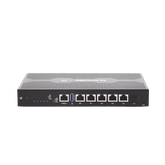 EdgeRouter 6 PoE pasivo 24 V, con 5 puertos 10/100/1000 Mbps + 1 puerto SFP, con funciones avanzadas de ruteo